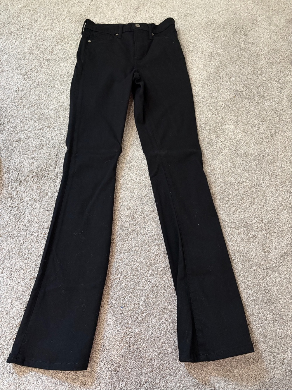 Banana Republic Black Denim Flared Jeans